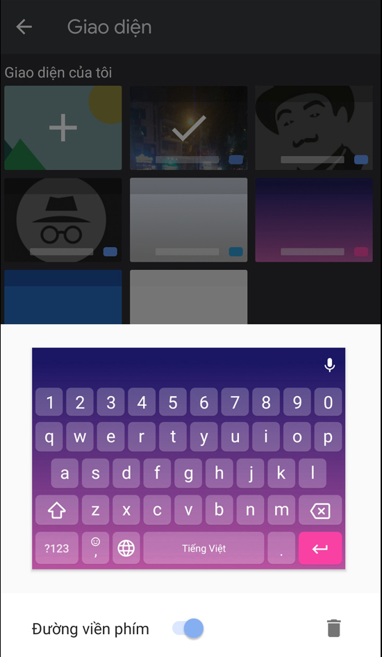 N&acirc;ng cấp b&agrave;n ph&iacute;m mới.